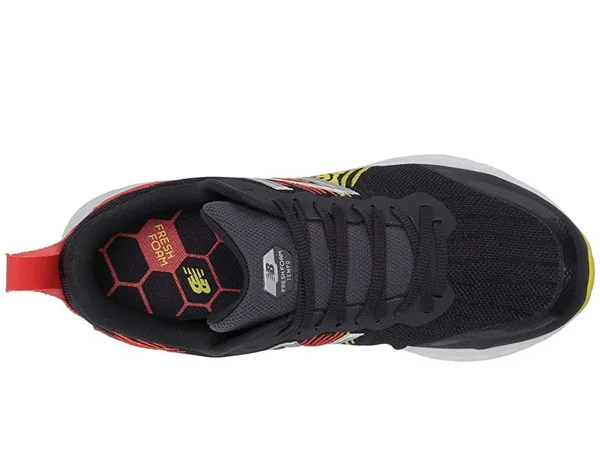 Kids New Balance Fresh Foam Tempo Running Shoe - Grey/Flame 4Y