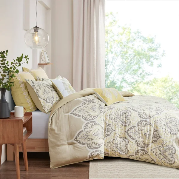 The Curated Nomad Largo Cotton 7-Piece Comforter Set - Full - Queen
