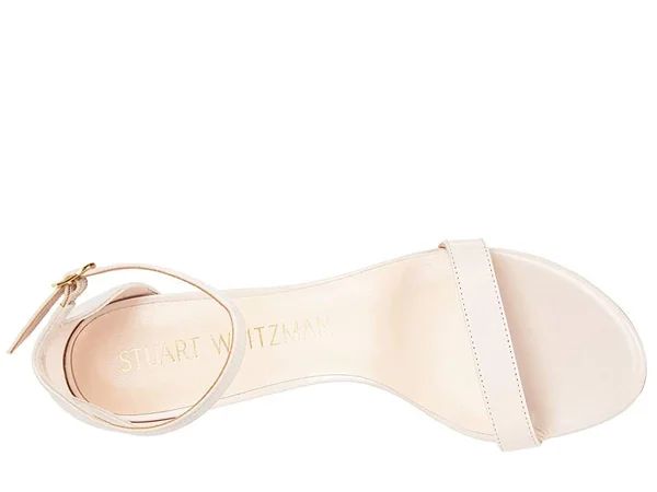 Stuart Weitzman - The Nearlynude Sandal, 8.5 US, Dolce Leather