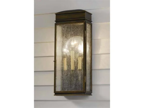 Feiss OL7402ASTB Whitaker 3-Light Astral Bronze Outdoor Wall Lantern