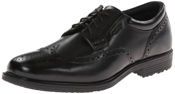 Rockport Men's Lead The Pack Wing Tip, Size: 7, Black