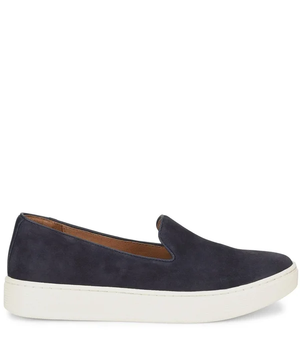 Sofft Somers Womens Suede Casual Slip on Shoes - Snare Grey