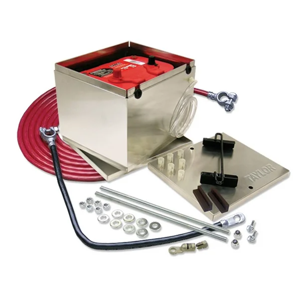Taylor Cable 48201 Aluminum Battery Box