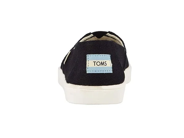 Toms Alpargata Cupsole (Black Heritage Canvas Cupsole) Women's Shoes