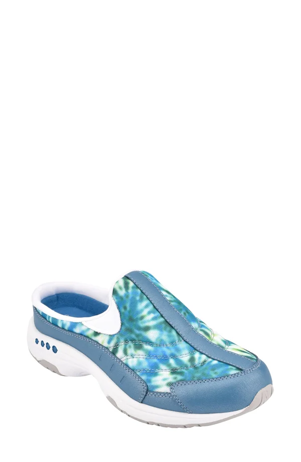 Easy Spirit Women's Traveltime Slip-On, Size: 9 M, Blue Green