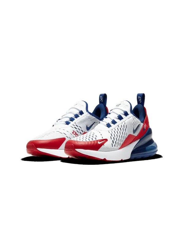 Nike - Grade School Air Max 270 (White, University Red, Obsidian)