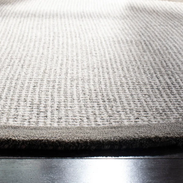 Safavieh 6& x 6& Round Abstract ABT220C Navy - Ivory Rug