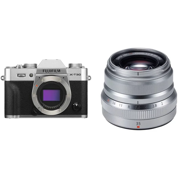 Fujifilm X-T30 Mirrorless Digital Camera Body (Silver)