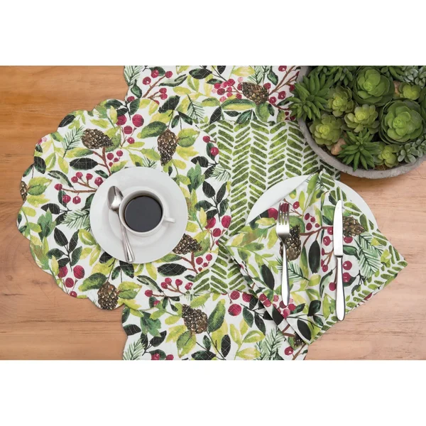 Cu0026F Home Tyson Pines Napkin Set of 6