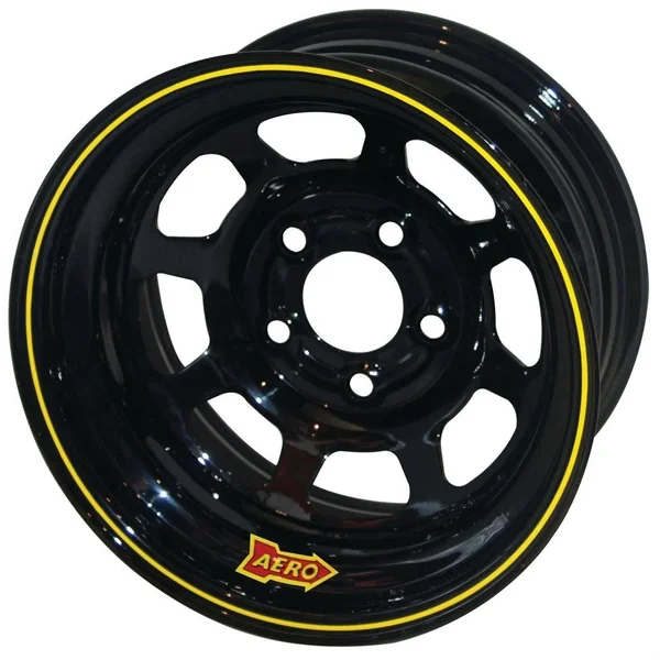 Aero Race Wheel 50-184530 15x8 3in. 4.50 Black