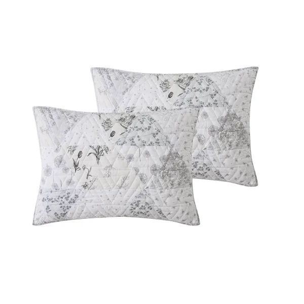 Cottage Classics Kamala Floral Cotton King Quilt Set