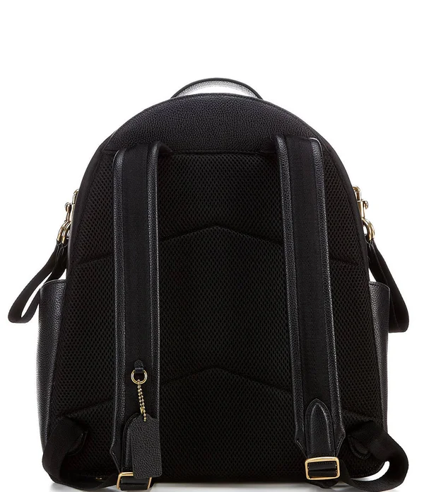 Coach Nylon Baby Backpack - Black/Brass