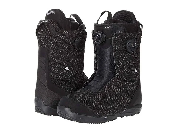 Burton Men's Swath Boa Snowboard Boot - Black, 7.0