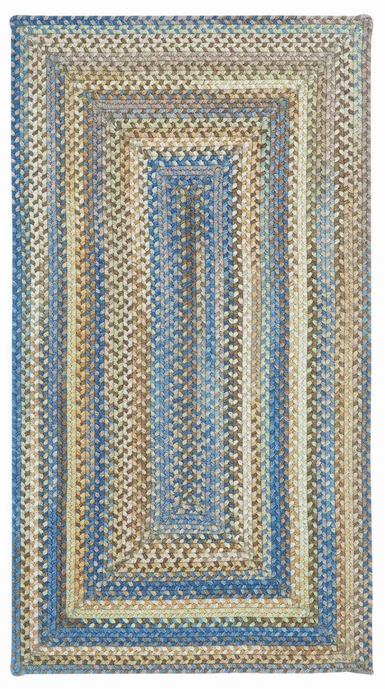 Capel - Kill Devil Hill 2&3x22 x 9& Rectangular Light Blue Area Rug