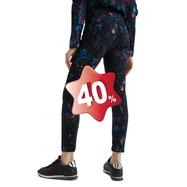 Desigual Women's Trousers - Black, 38