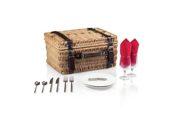 Boston College Eagles Black Champion Picnic Basket, 16 x 12 x 8