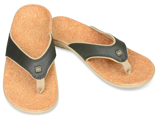Spenco Yumi Leather - Men's Orthotic Sandals Dark Olive - Khaki - 10