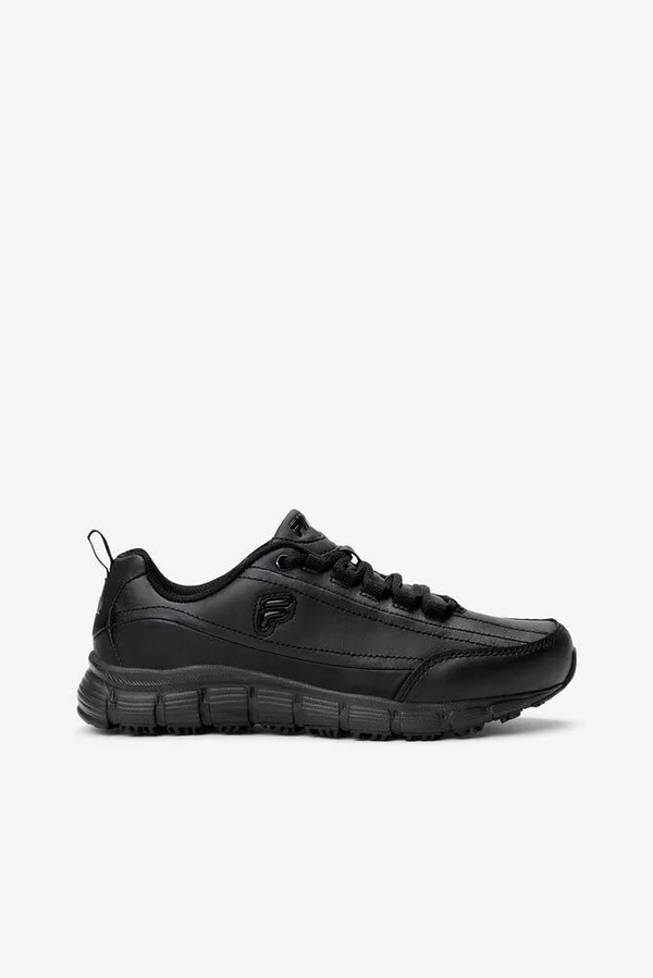 Women's Fila Memory Radiance Slip Resistant - Size: 11, Black