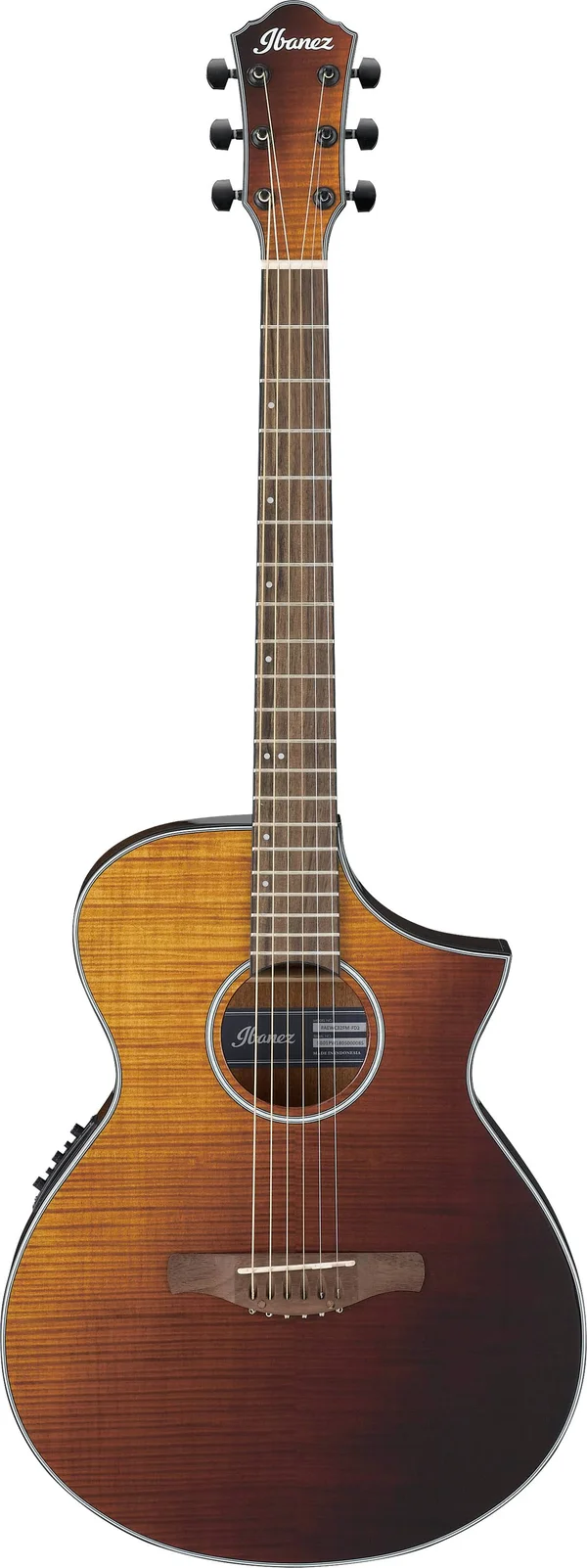 Ibanez Aewc32fm Acoustic-Electric Guitar (Amber Sunset Fade)
