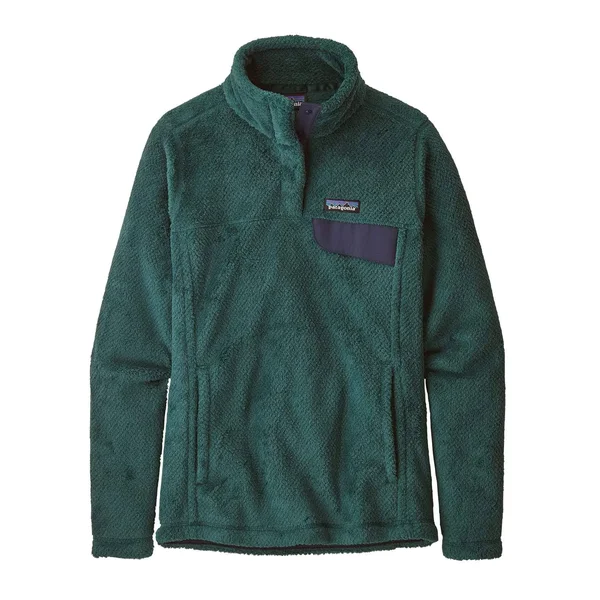 Patagonia Re-Tool Snap-T Fleece Pullover - Women's S Piki Green