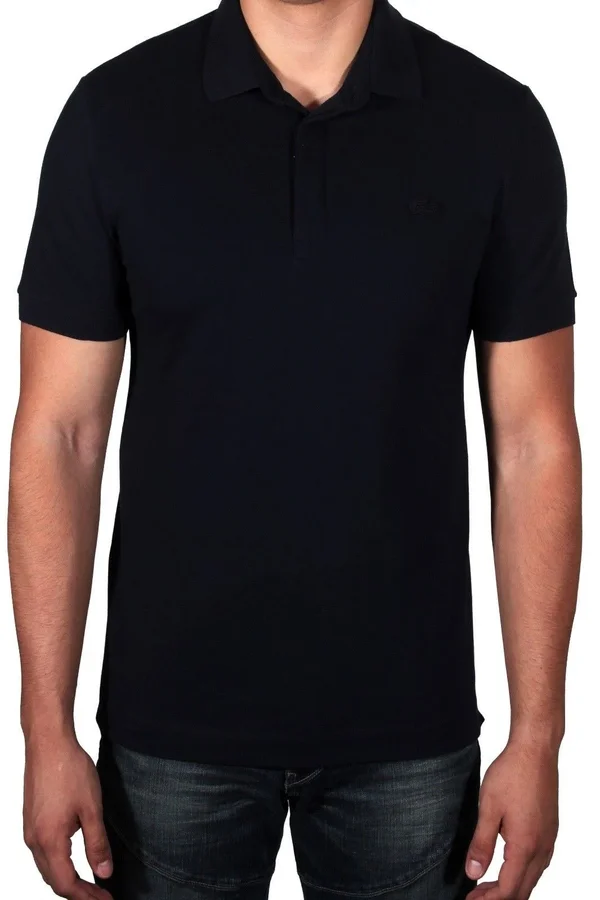 Lacoste Men's Short-Sleeve Paris Polo - Navy Blue