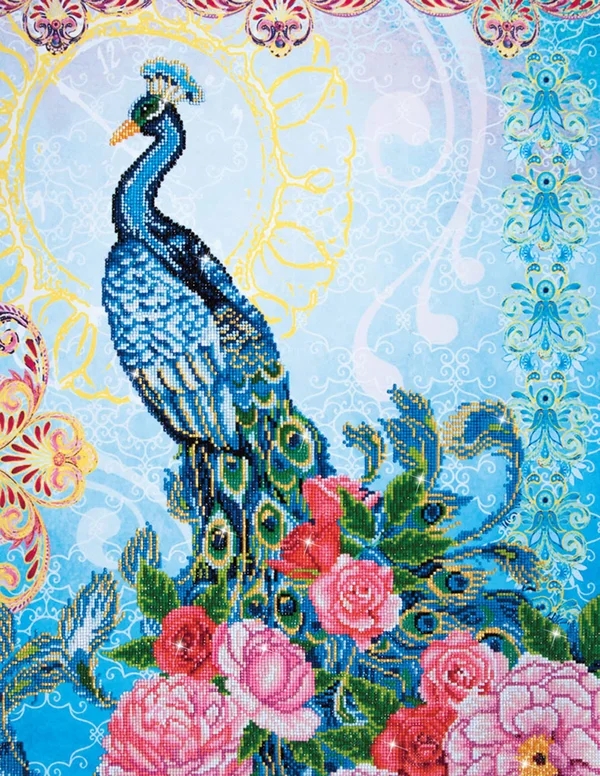 Diamond Dotz Exotic Peacock