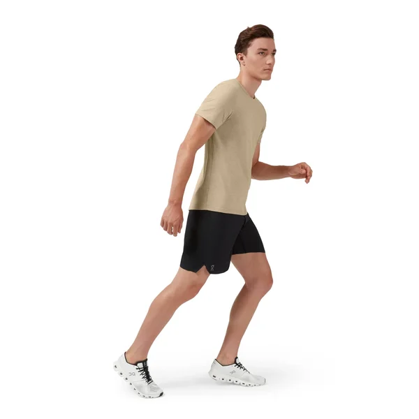 on On-T Men's Running Apparel Camel, Size Small