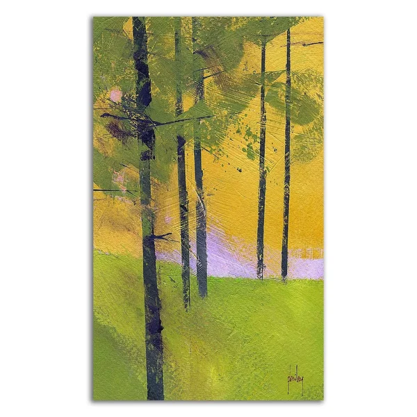 25x22 x 15x22 Simple Spruce by Paul Bailey Print on Canvas