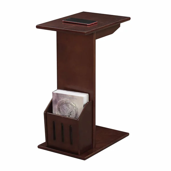 Convenience Concepts Designs2Go Abby Magazine C End Table - Brown
