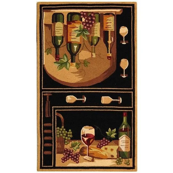 Safavieh Chelsea HK254A Gold - Multi Rug 4& x 4& Round