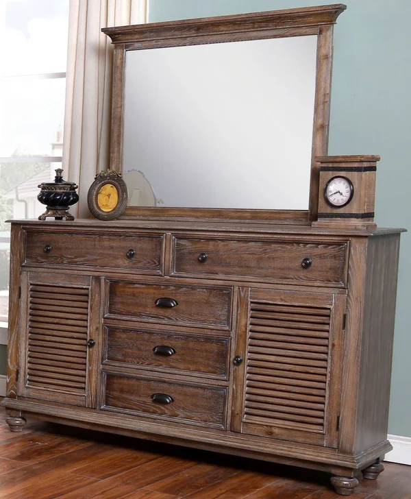 New Classic Lakeport Pewter Mirror 00-220-060-P