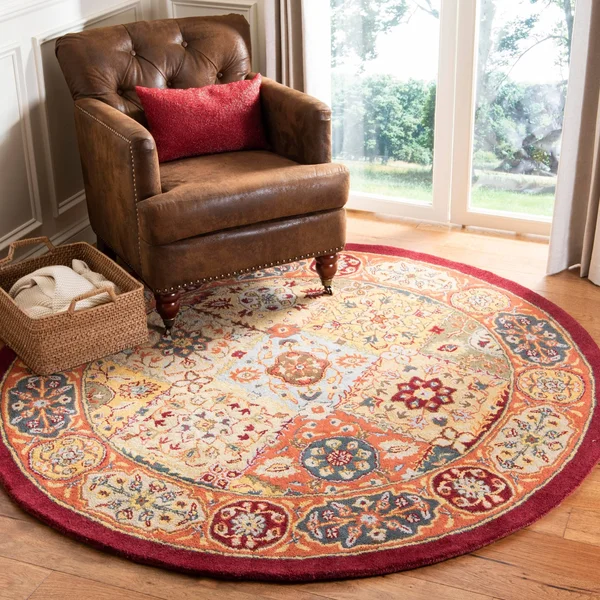 Safavieh Heritage HG512B 2&3x22 x 16&0x22 Runner Multi, Red Area Rug