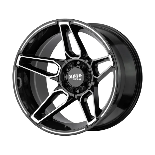Moto Metal MO994 Fang Gloss Black Machined 20x9 5x127 0mm (MO99429050300)
