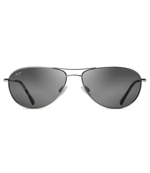 Maui Jim Sea House Sunglasses Silver, Neutral Grey