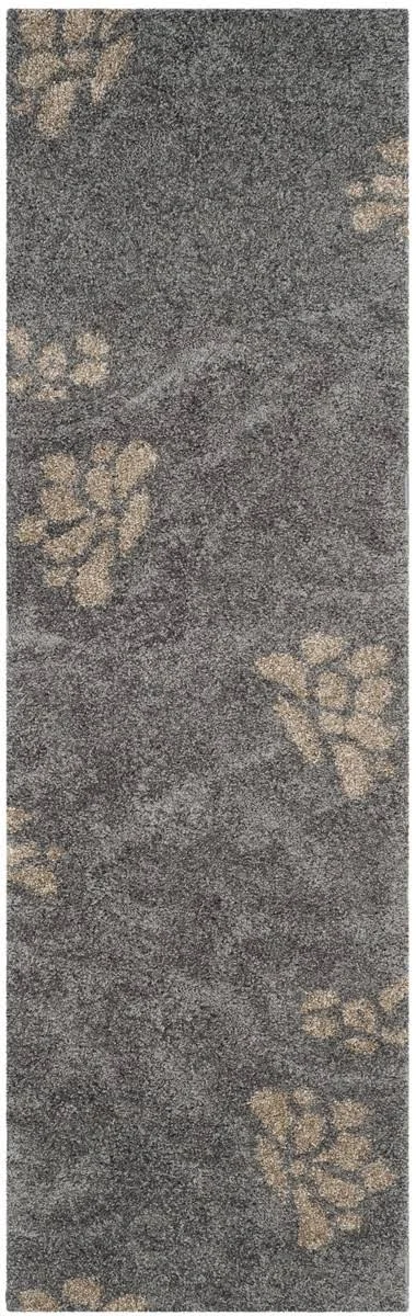 Safavieh Florida Shag Grey & Beige 2&-3x22 x 11& Rug
