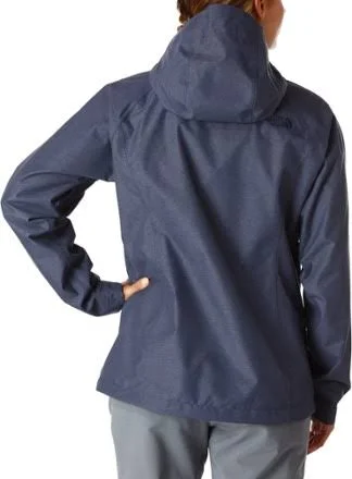 The North Face Women's Venture Jacket, Cosmic Blue Heather, XL