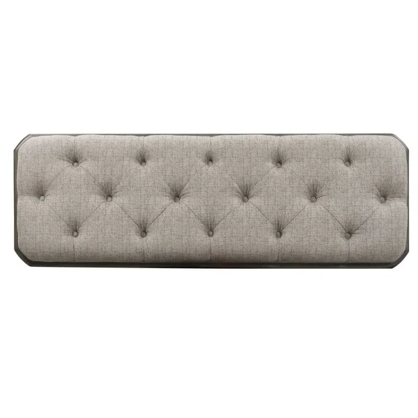 Liberty Magnolia Manor Bench Ivory Chenille, Antique White