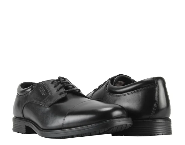 Men's Rockport Essential Details Waterproof Cap Toe, Size: 11, Black