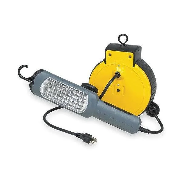 Lumapro 2YKR1 Cord Reel W/lamp - led, 25Ft, 16Awg, 120Vac