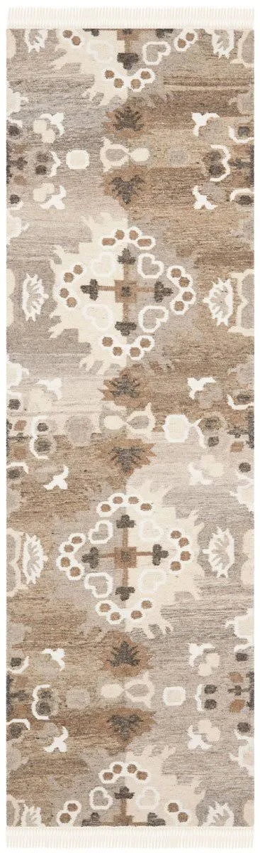 Safavieh Natural Kilim Grey Area Rug - Runner 2&3x22 x 6&
