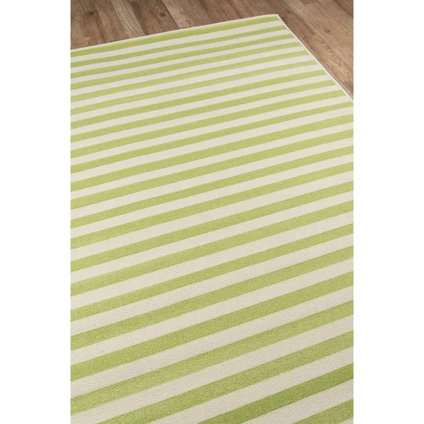Momeni Baja Area Rug - Green, 2&3x22 x 7&6x22 Runner