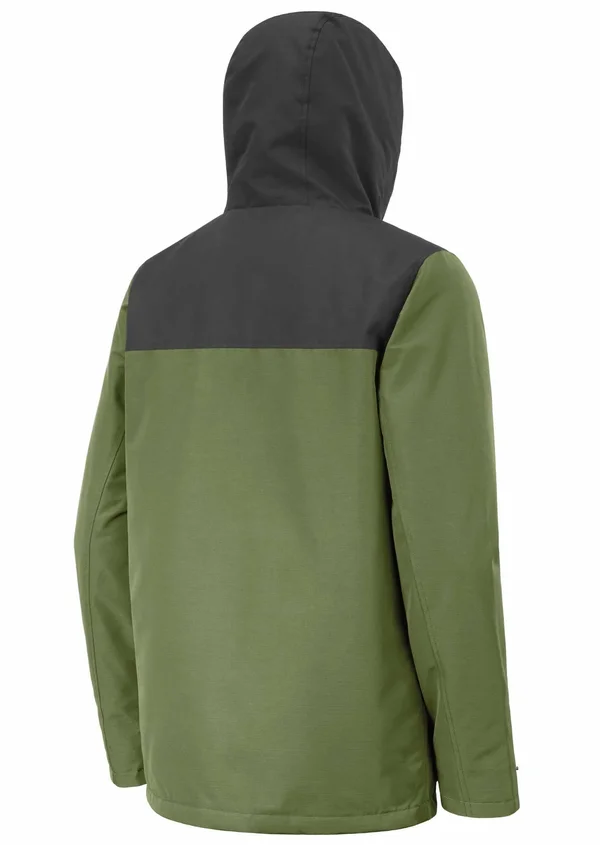 Picture Jack Jacket Colorblock-green - Mens Casual Jacket, Size S - Color Army Green
