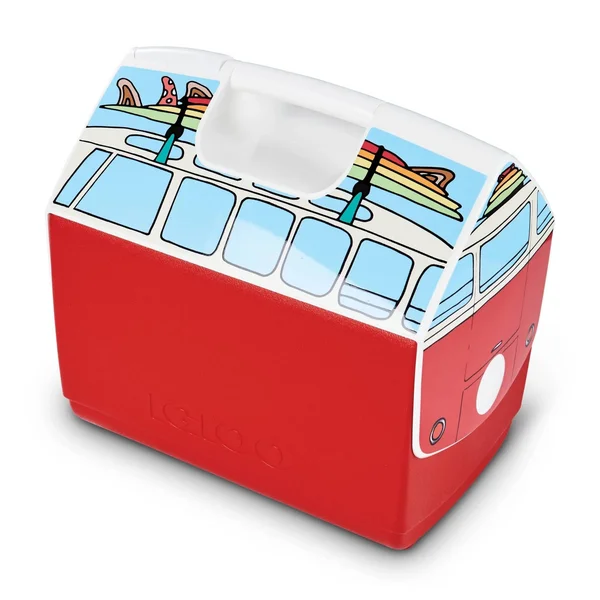 Igloo Coolers, VW Red Van Playmate Elite Special Edition 16 qt Cooler