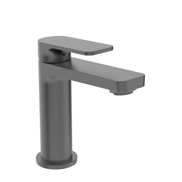 BARiL B04-1005-1PL-KM Petite Single Hole Lavatory Faucet, Drain Included Black Titanium