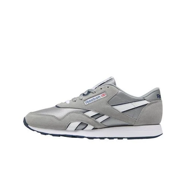 Reebok Classic Nylon Men's Shoes - Size: 3.5, Gray