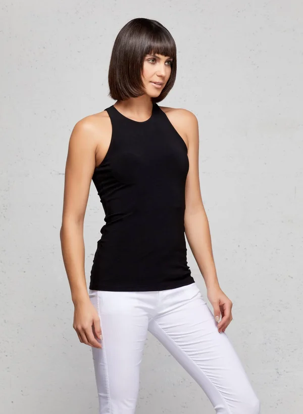 Cami Wrinkle Free Travel Tank Black, Xs