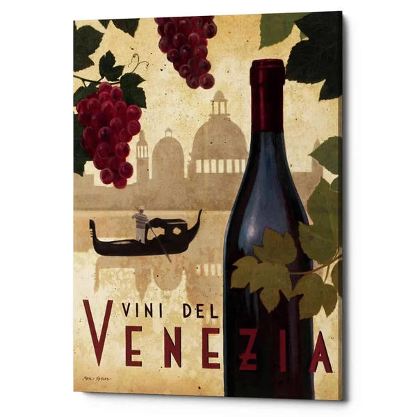 'Wine Festival II' by Marco Fabiano - Canvas Wall Art 26 x 34
