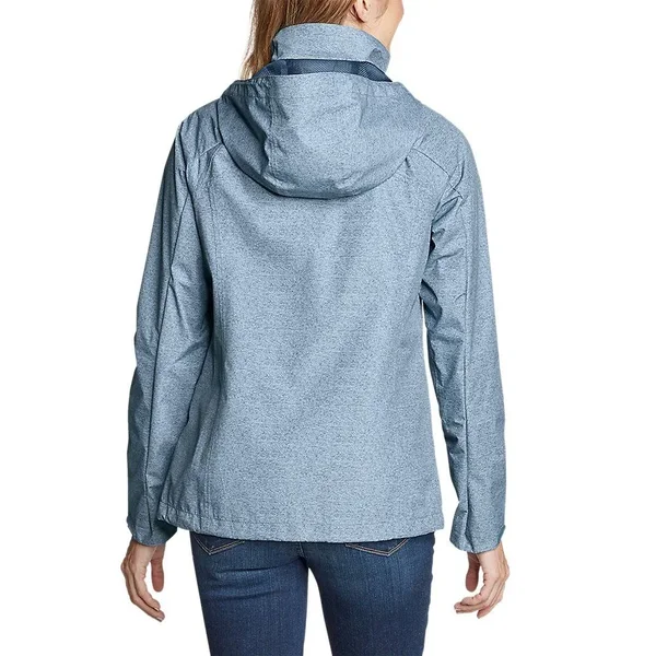 Eddie Bauer Women's Rainfoil Packable Jacket - Blue - Xs