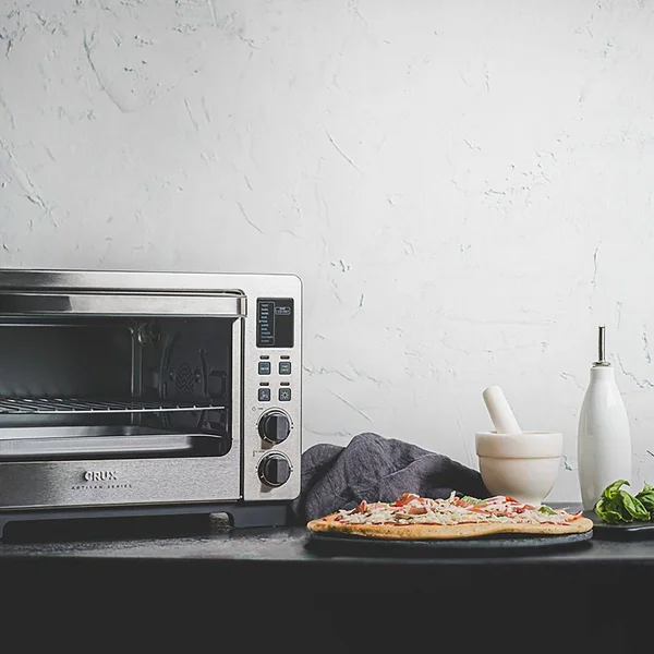 Crux Artisan Series 6 Slice Digital Air Frying Toaster Oven