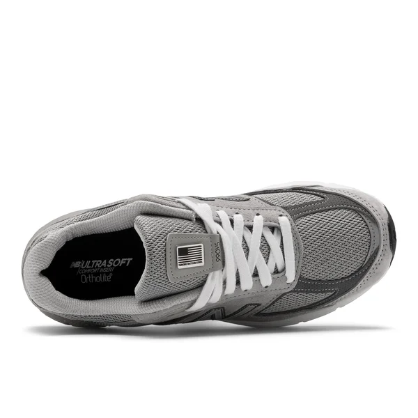 New Balance Women's 990v5 in Grey Castlerock 8 - 2A-Narrow